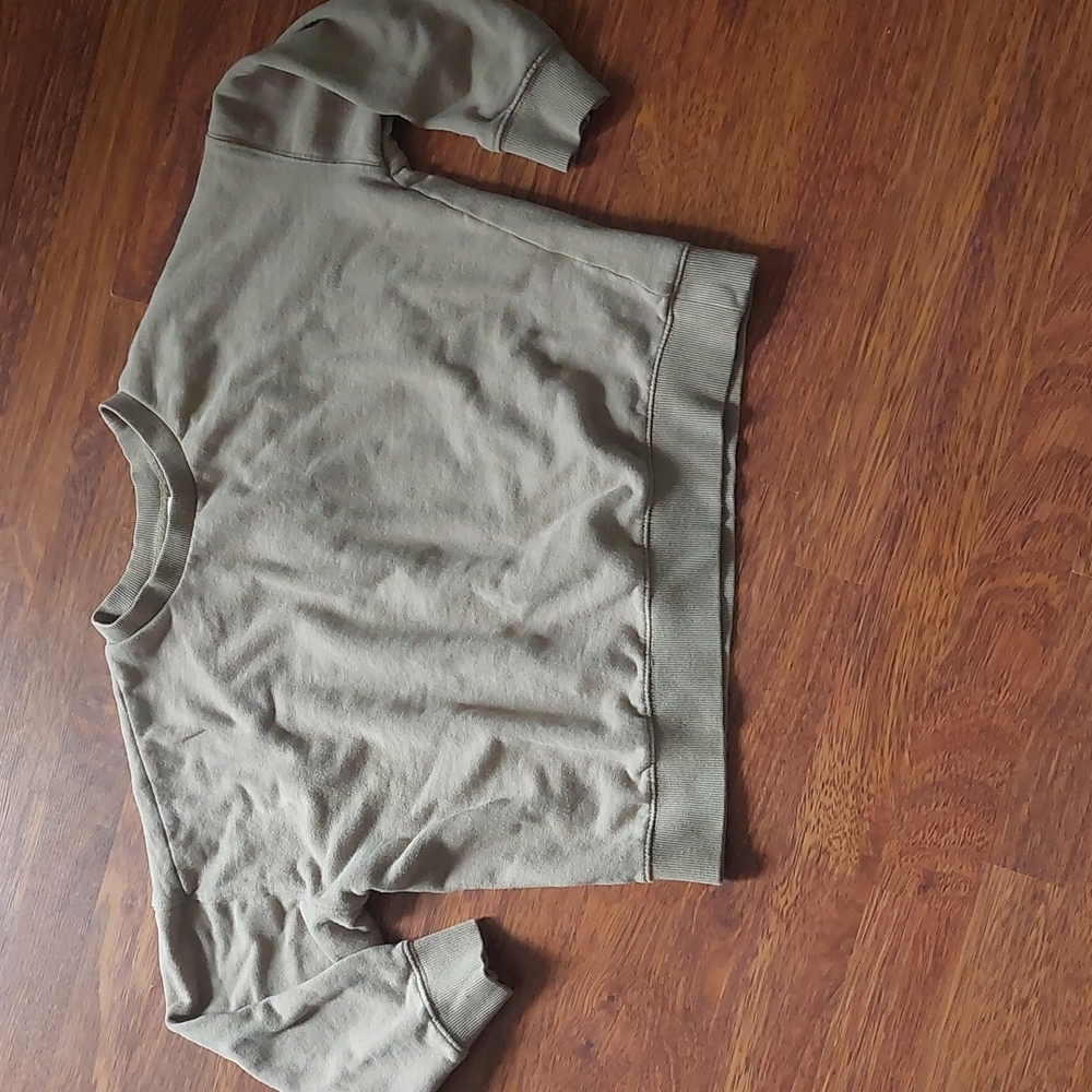 Cropped sweatshirt
